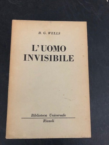 Wells uomo invisibile - l'uomo,